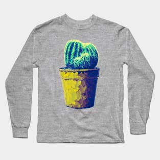 One cactus in a pot Long Sleeve T-Shirt
